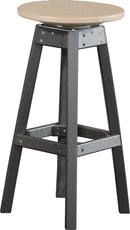 Poly Swivel Bar Stool by LuxCraft