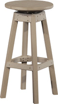 Poly Swivel Bar Stool by LuxCraft
