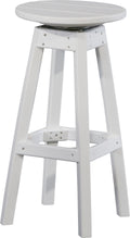 Poly Swivel Bar Stool by LuxCraft