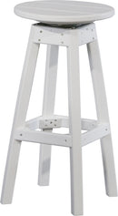 Poly Swivel Bar Stool by LuxCraft