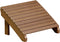 Deluxe Adirondack Footrest by LuxCraft