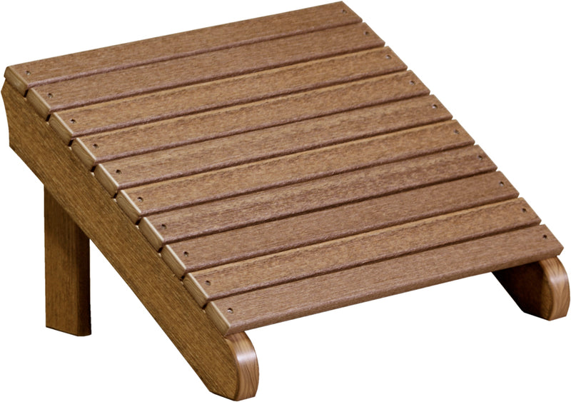 Deluxe Adirondack Footrest by LuxCraft