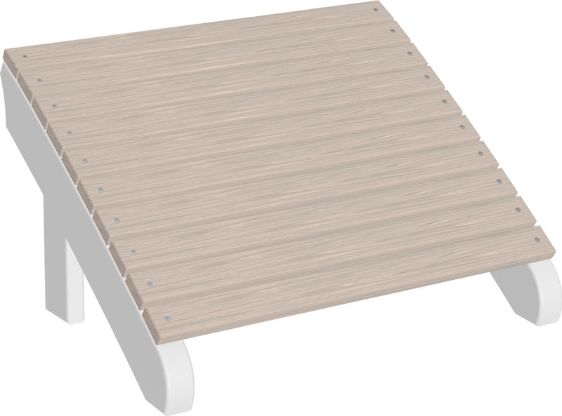 Deluxe Adirondack Footrest by LuxCraft