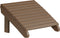 Deluxe Adirondack Footrest by LuxCraft
