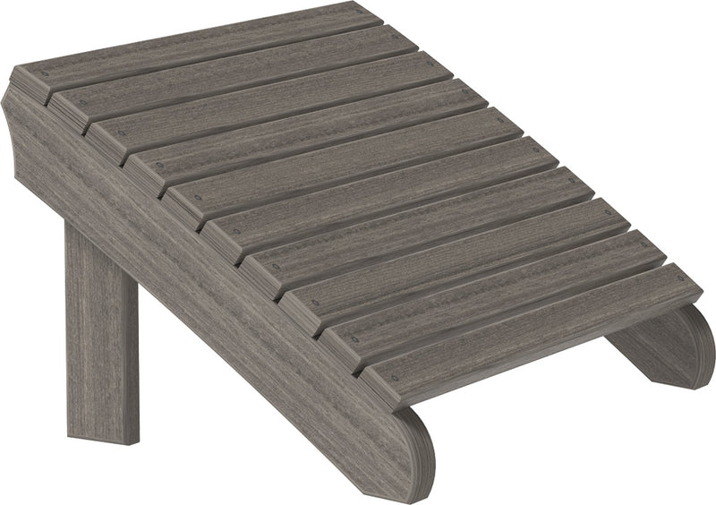 Deluxe Adirondack Footrest by LuxCraft