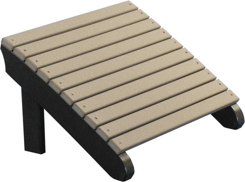 Deluxe Adirondack Footrest by LuxCraft
