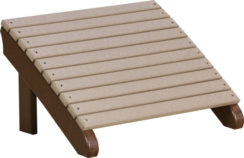 Deluxe Adirondack Footrest by LuxCraft