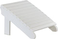 Deluxe Adirondack Footrest by LuxCraft