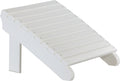 Deluxe Adirondack Footrest by LuxCraft