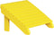 Deluxe Adirondack Footrest by LuxCraft