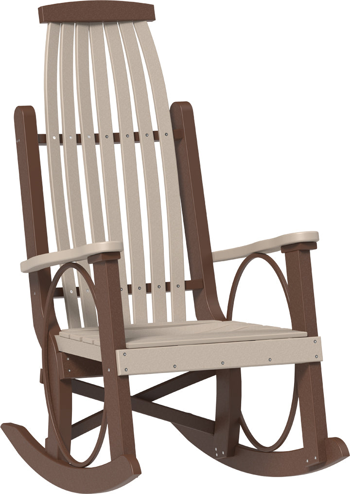 Grandpa's Poly Rocker Chair by LuxCraft