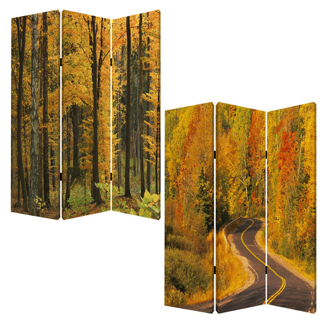 Screen Gems Autumn Journey Screen Room Divider SG-113