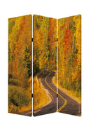 Screen Gems Autumn Journey Screen Room Divider SG-113