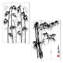 Screen Gems Bamboo Leaf Screen Room Divider SG-126