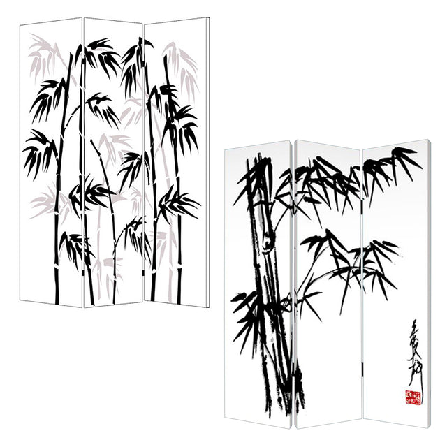 Screen Gems Bamboo Leaf Screen Room Divider SG-126