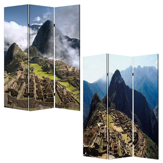 Screen Gems Machu Picchu Screen Room Divider SG-129