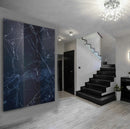 Screen Gems Black Marble Screen Room Divider SG-176