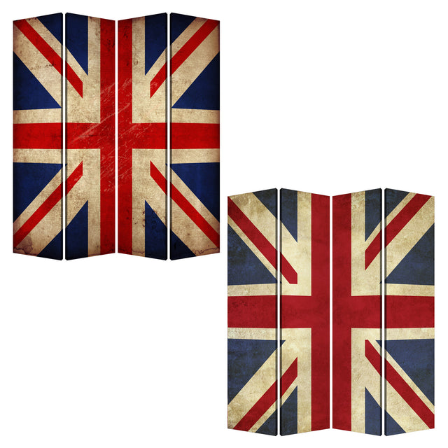 Screen Gems Union Jack Screen Room Divider SG-177A