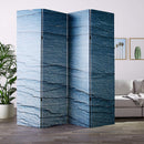 Screen Gems Black Slate Screen Room Divider SG-178A