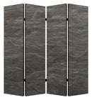 Screen Gems Black Slate Screen Room Divider SG-178A