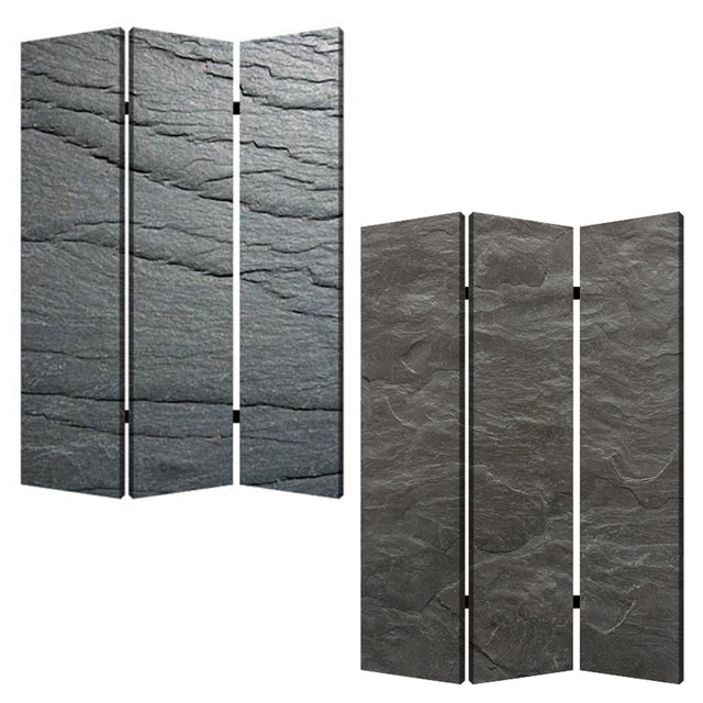 Screen Gems Black Slate Screen Room Divider SG-178