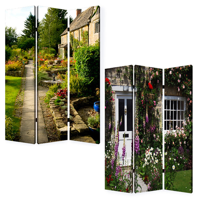 Screen Gems English Garden Screen Room Divider SG-179