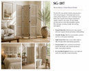 Screen Gems Greyson Screen Room Divider SG-187
