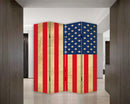 Screen Gems American Flag Screen Room Divider SG-219A