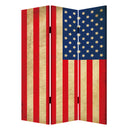 Screen Gems American Flag Screen Room Divider SG-219