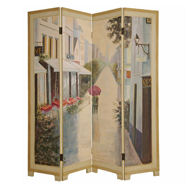 Screen Gems Paris Promenade Screen Room Divider SG-21H