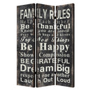Screen Gems Family Rule Screen Room Divider SG-221