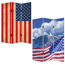 Screen Gems Model American Flag Screen Room Divider SG-225
