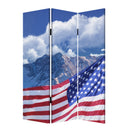 Screen Gems Model American Flag Screen Room Divider SG-225