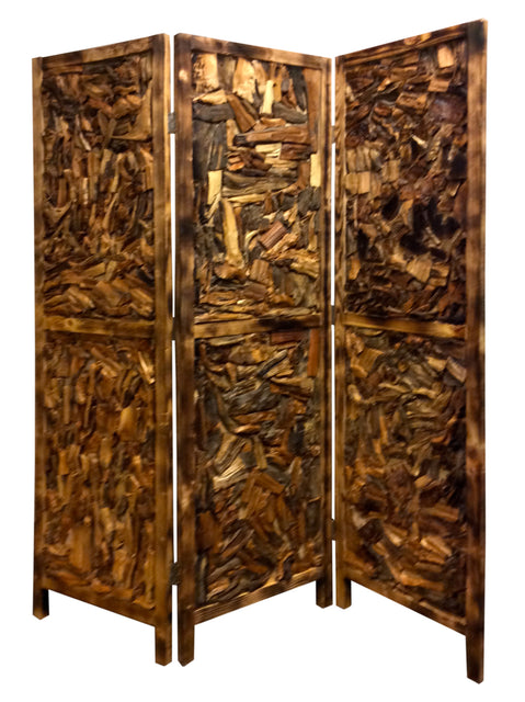 Screen Gems Driftwood Screen Room Divider SG-236