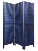 Screen Gems Shutter Screen Room Divider SG-237 WASHED WHITE