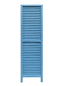 Screen Gems Shutter Screen Room Divider SG-237 WASHED WHITE