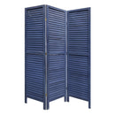 Screen Gems Shutter Screen Room Divider SG-237 WASHED WHITE