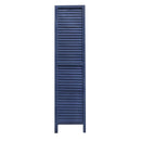 Screen Gems Shutter Screen Room Divider SG-237 WASHED WHITE
