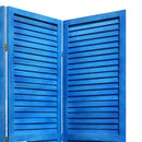 Screen Gems Shutter Screen Room Divider SG-237 WASHED WHITE