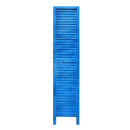 Screen Gems Shutter Screen Room Divider SG-237 WASHED WHITE