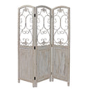 Screen Gems Del Rio Screen Room Divider SG-250 Washed Beige