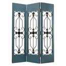 Screen Gems Wooden Metal Screen Room Divider SG-261