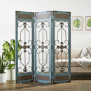 Screen Gems Wooden Metal Screen Room Divider SG-261