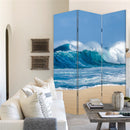 Screen Gems Surf'S Up Screen Room Divider SG-315