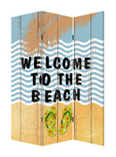 Screen Gems Beach Treasures Screen Room Divider SG-316