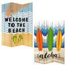 Screen Gems Beach Treasures Screen Room Divider SG-316