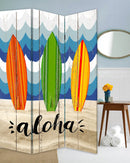 Screen Gems Beach Treasures Screen Room Divider SG-316