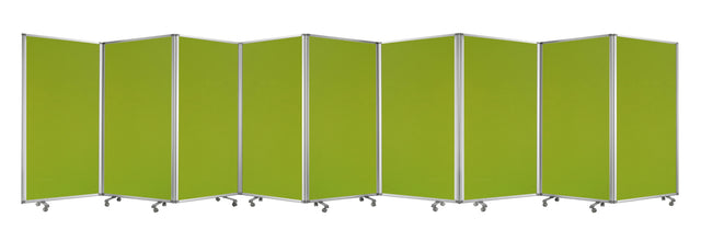 318" W X 71" H Screen Gems Olive Screen Room Divider SG-343B