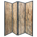 Screen Gems 4Panel 7Ft Delano Screen Room Divider SG-357