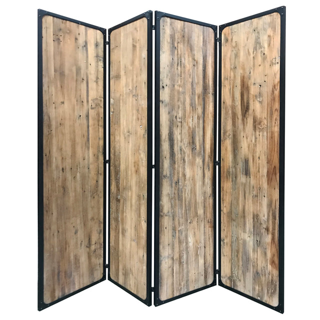 Screen Gems 4Panel 7Ft Delano Screen Room Divider SG-357